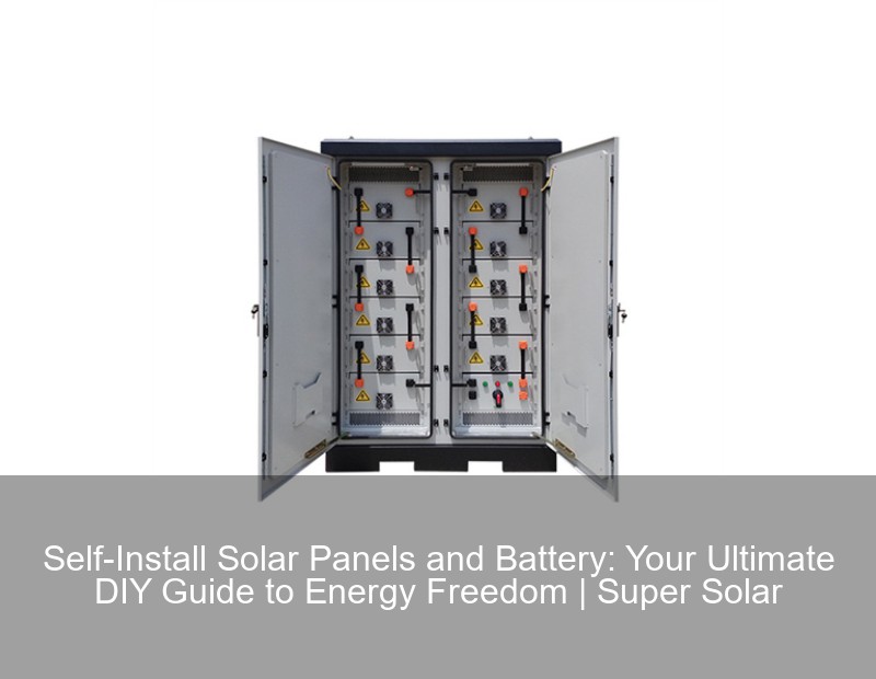 Self Install Solar Panels